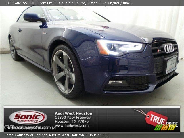 2014 Audi S5 3.0T Premium Plus quattro Coupe in Estoril Blue Crystal