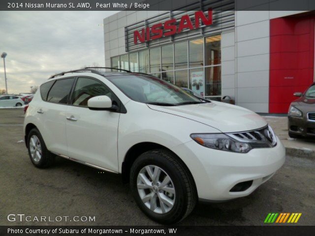 2014 Nissan Murano SL AWD in Pearl White