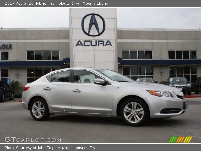 2014 Acura ILX Hybrid Technology in Silver Moon