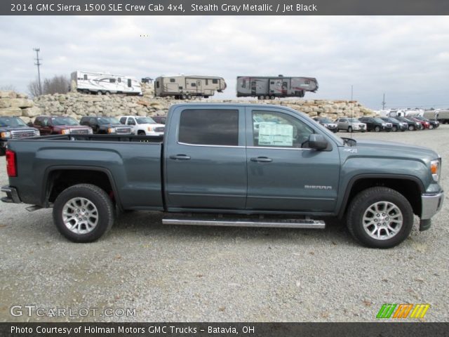 2014 GMC Sierra 1500 SLE Crew Cab 4x4 in Stealth Gray Metallic