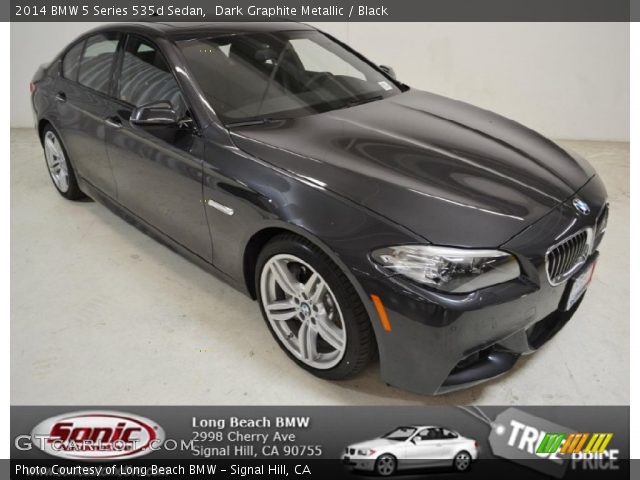 2014 BMW 5 Series 535d Sedan in Dark Graphite Metallic