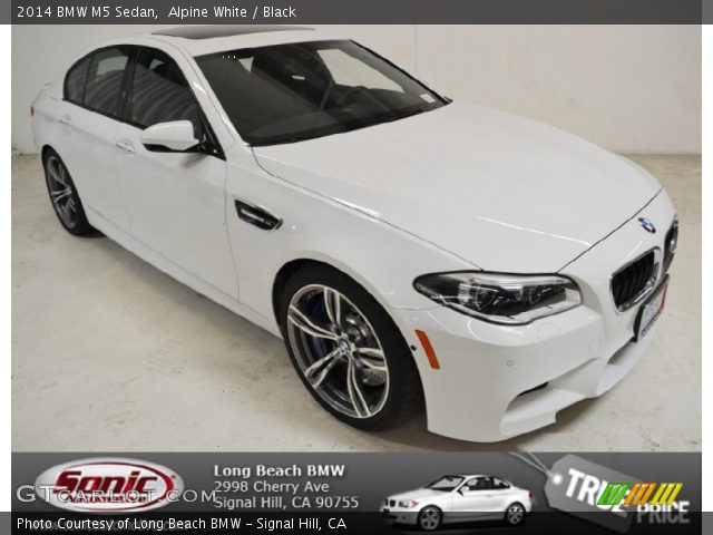 2014 BMW M5 Sedan in Alpine White