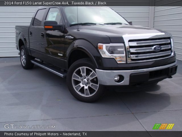 2014 Ford F150 Lariat SuperCrew 4x4 in Tuxedo Black