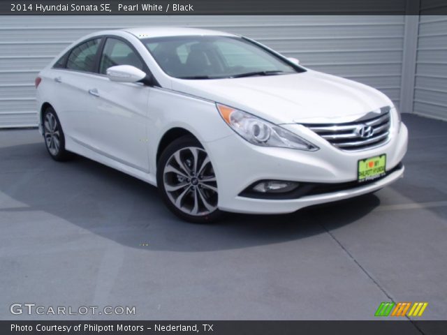 2014 Hyundai Sonata SE in Pearl White