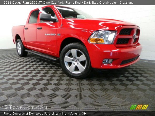 2012 Dodge Ram 1500 ST Crew Cab 4x4 in Flame Red