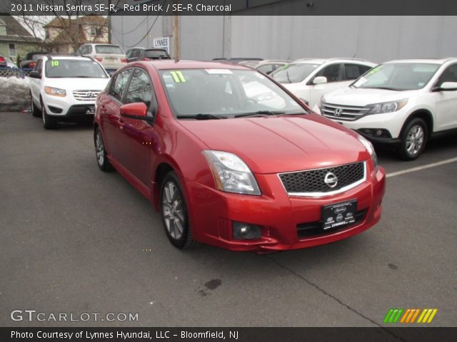 2011 Nissan Sentra SE-R in Red Brick