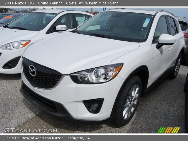 2014 Mazda CX-5 Grand Touring in Crystal White Pearl Mica