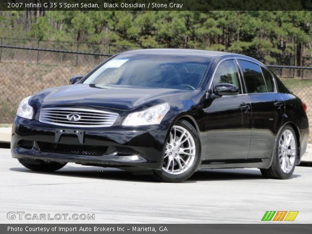 2007 Infiniti G 35 S Sport Sedan in Black Obsidian