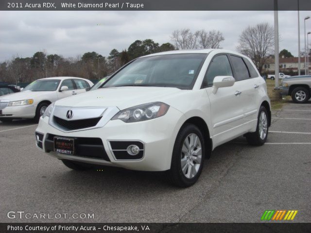 2011 Acura RDX  in White Diamond Pearl