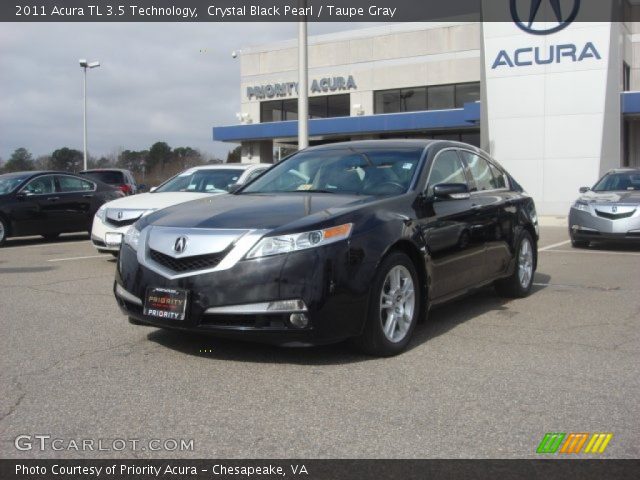 2011 Acura TL 3.5 Technology in Crystal Black Pearl