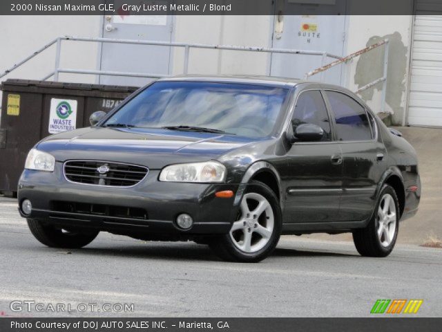 2000 Nissan Maxima GLE in Gray Lustre Metallic