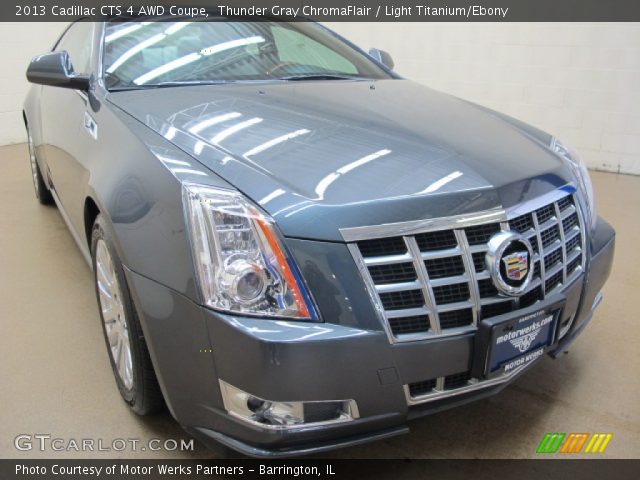 2013 Cadillac CTS 4 AWD Coupe in Thunder Gray ChromaFlair