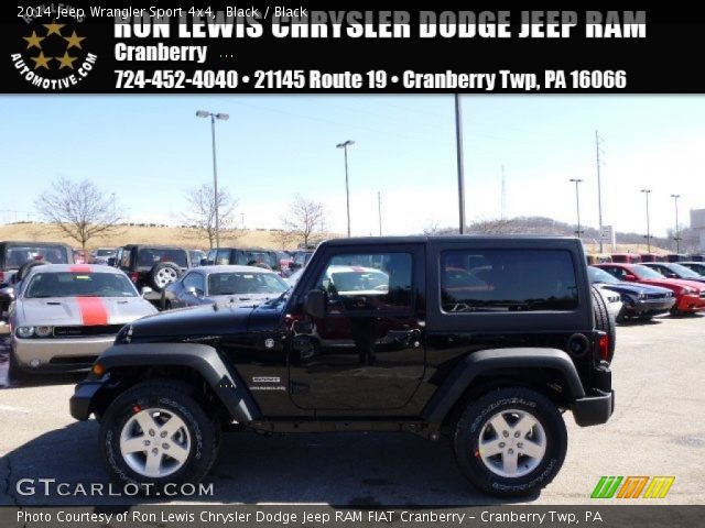 2014 Jeep Wrangler Sport 4x4 in Black