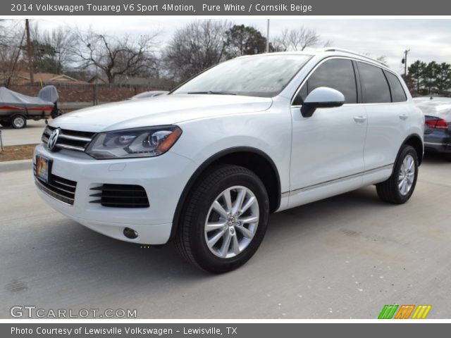 2014 Volkswagen Touareg V6 Sport 4Motion in Pure White