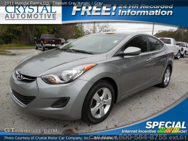 2011 Hyundai Elantra GLS in Titanium Gray Metallic