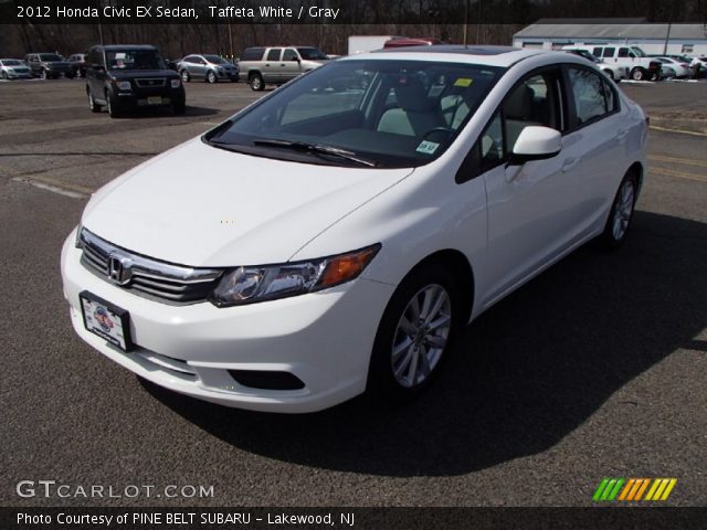 2012 Honda Civic EX Sedan in Taffeta White