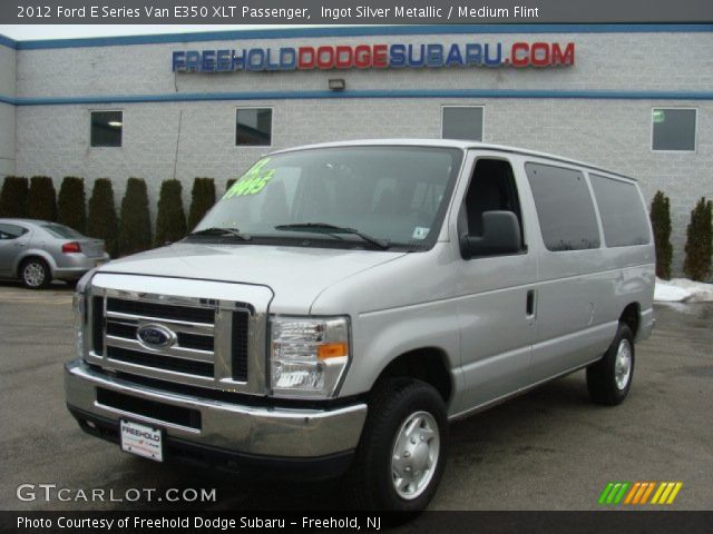 2012 Ford E Series Van E350 XLT Passenger in Ingot Silver Metallic