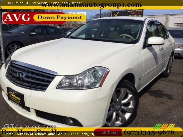 2007 Infiniti M 35x Sedan in Ivory Pearl