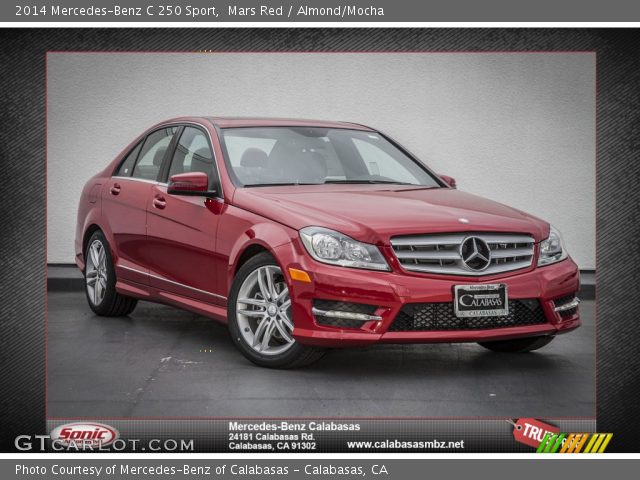 2014 Mercedes-Benz C 250 Sport in Mars Red