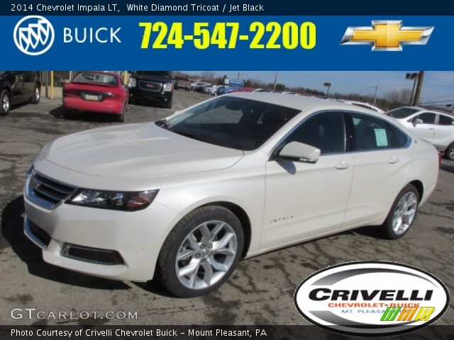 2014 Chevrolet Impala LT in White Diamond Tricoat