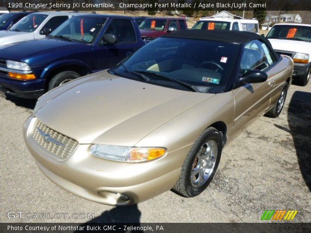 1998 Chrysler Sebring JXi Convertible in Champagne Pearl Metallic