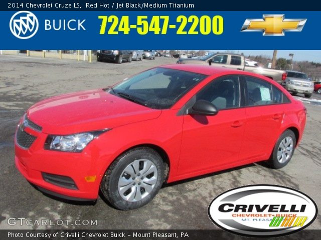 2014 Chevrolet Cruze LS in Red Hot