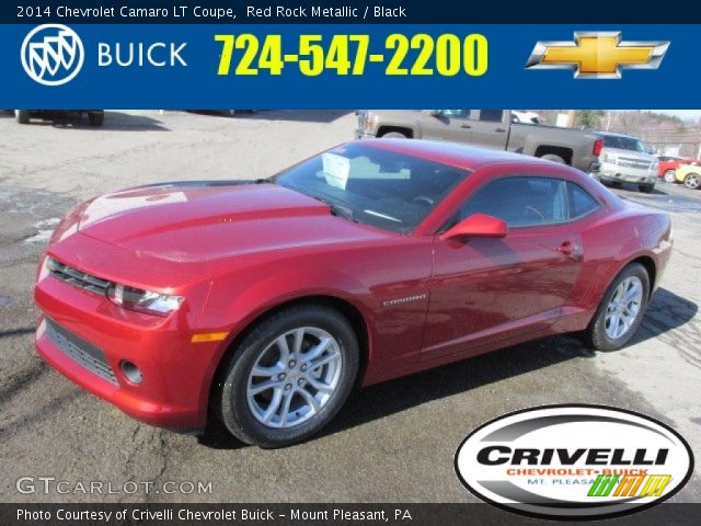 2014 Chevrolet Camaro LT Coupe in Red Rock Metallic