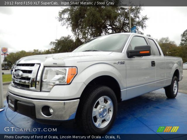 2012 Ford F150 XLT SuperCab in Ingot Silver Metallic