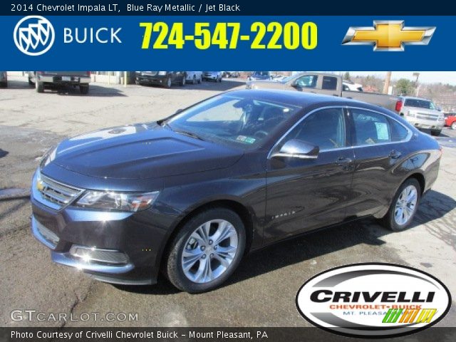 2014 Chevrolet Impala LT in Blue Ray Metallic