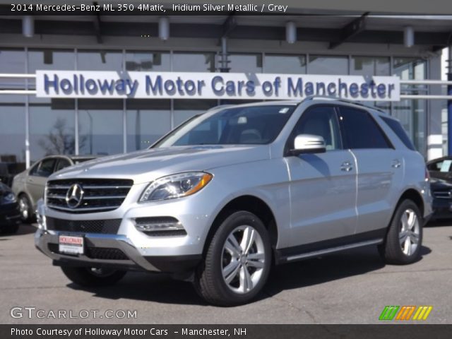 2014 Mercedes-Benz ML 350 4Matic in Iridium Silver Metallic