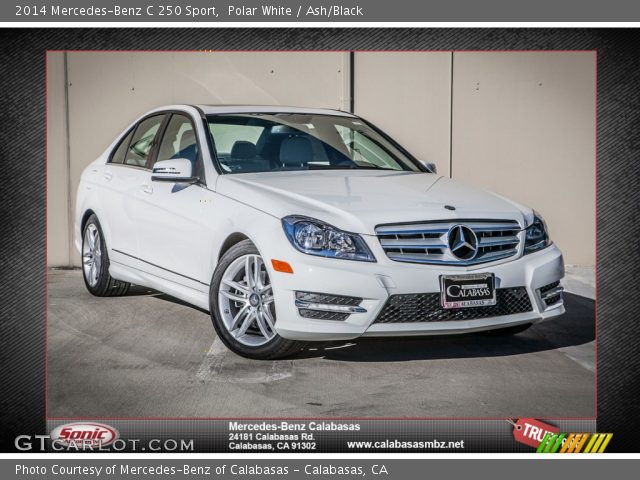 2014 Mercedes-Benz C 250 Sport in Polar White