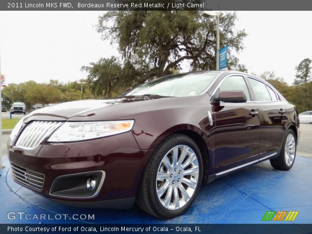 2011 Lincoln MKS FWD in Bordeaux Reserve Red Metallic
