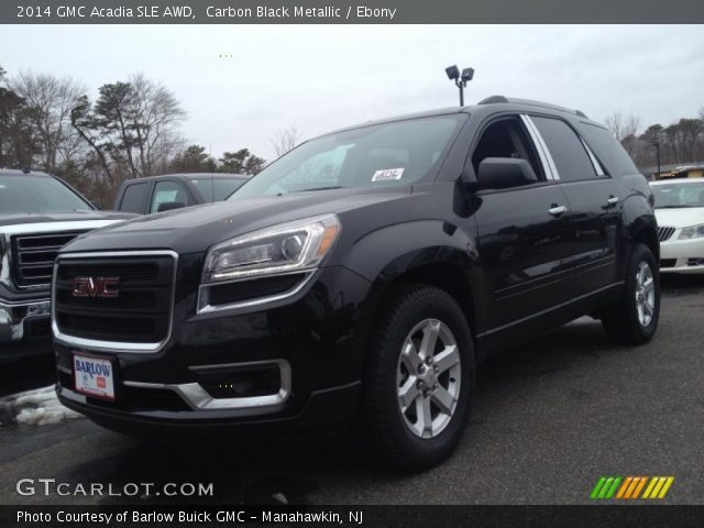 2014 GMC Acadia SLE AWD in Carbon Black Metallic