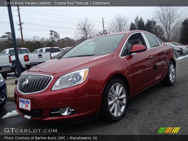 2014 Buick Verano Leather in Crystal Red Tintcoat
