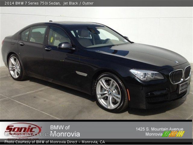 2014 BMW 7 Series 750i Sedan in Jet Black