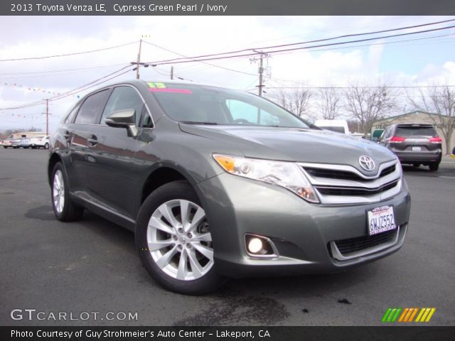 2013 Toyota Venza LE in Cypress Green Pearl