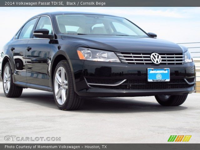 2014 Volkswagen Passat TDI SE in Black