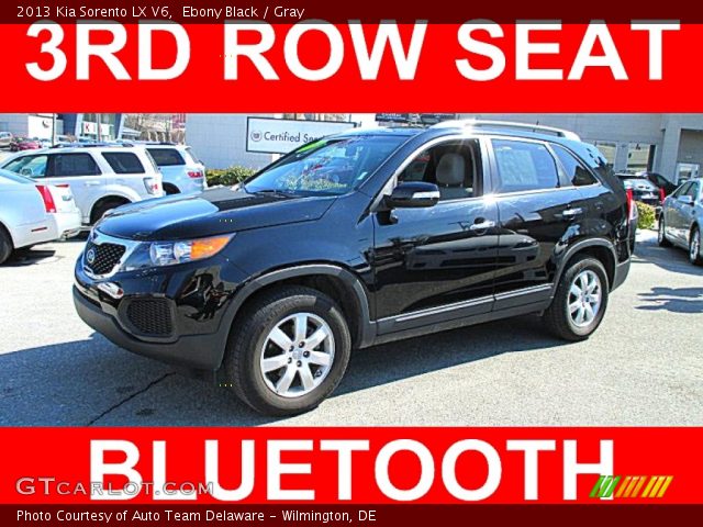2013 Kia Sorento LX V6 in Ebony Black