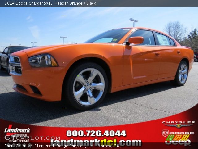 2014 Dodge Charger SXT in Header Orange
