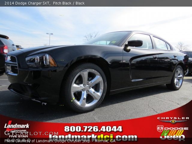 2014 Dodge Charger SXT in Pitch Black