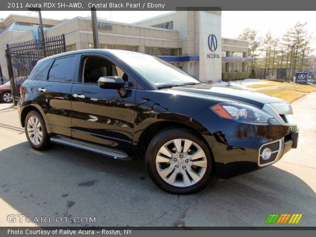 2011 Acura RDX SH-AWD in Crystal Black Pearl