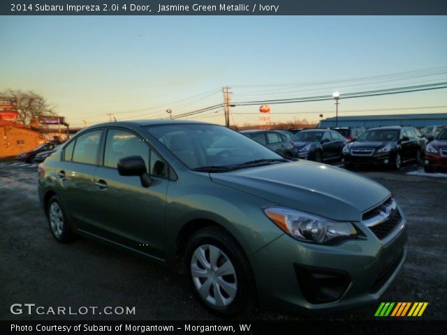 2014 Subaru Impreza 2.0i 4 Door in Jasmine Green Metallic