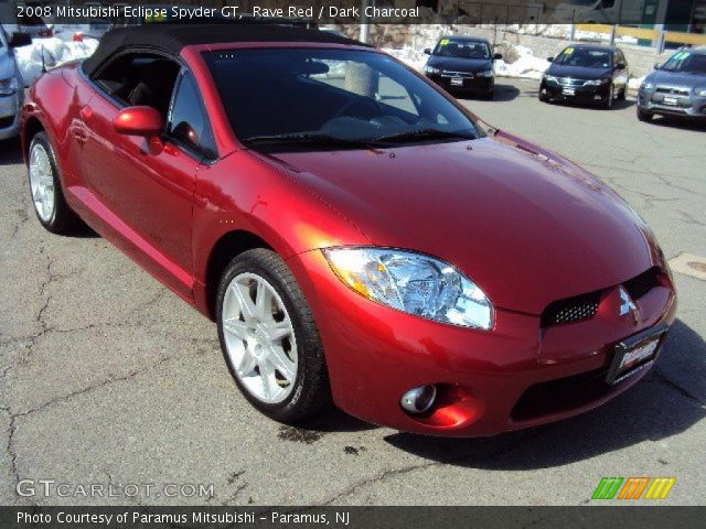 2008 Mitsubishi Eclipse Spyder GT in Rave Red