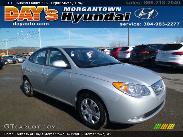 2010 Hyundai Elantra GLS in Liquid Silver