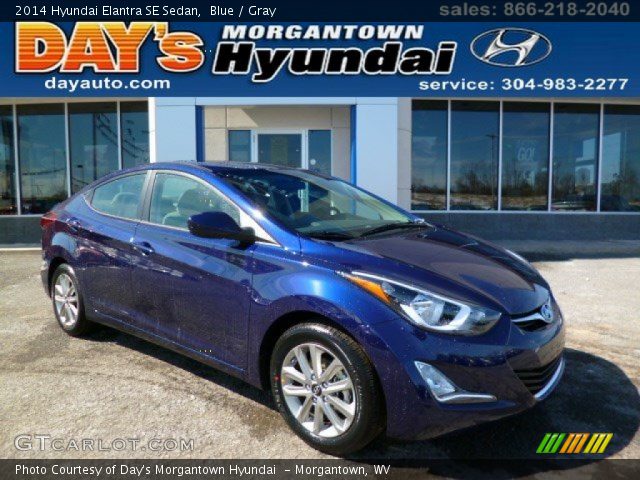 2014 Hyundai Elantra SE Sedan in Blue