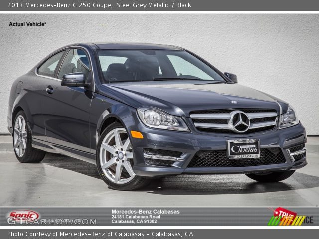 2013 Mercedes-Benz C 250 Coupe in Steel Grey Metallic