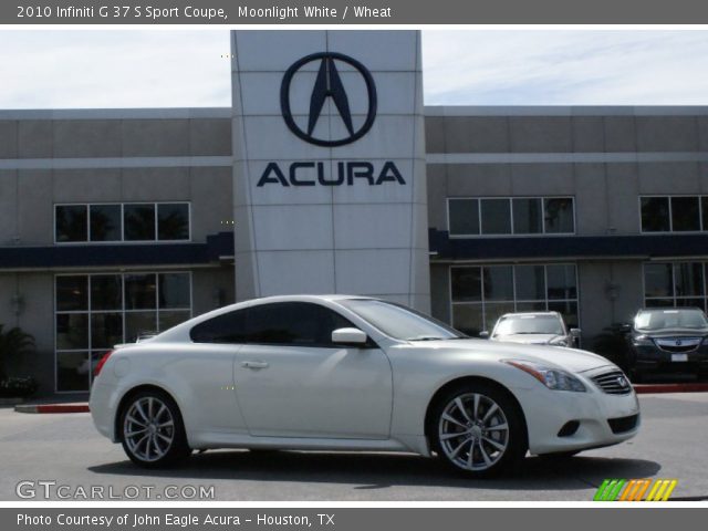 2010 Infiniti G 37 S Sport Coupe in Moonlight White