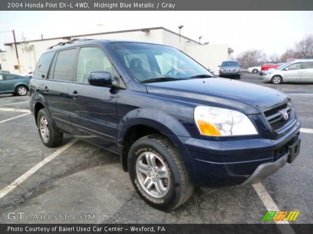 2004 Honda Pilot EX-L 4WD in Midnight Blue Metallic