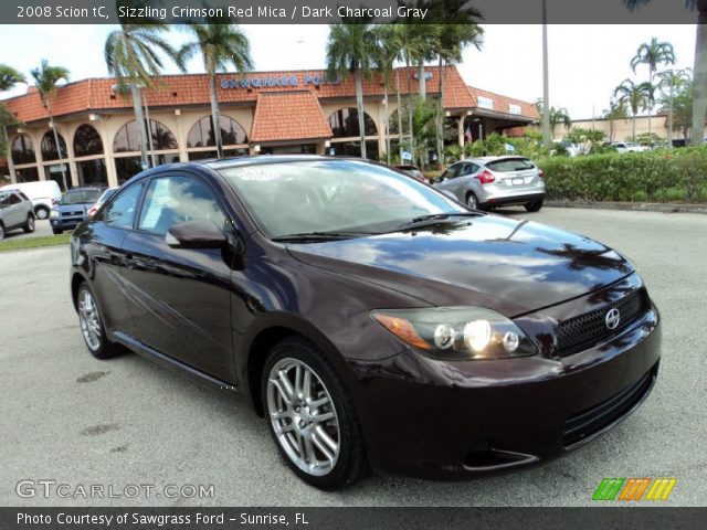 2008 Scion tC  in Sizzling Crimson Red Mica