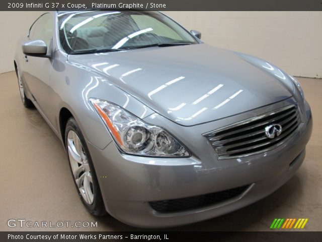 2009 Infiniti G 37 x Coupe in Platinum Graphite